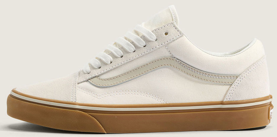 Vans - Old Skool Shoes | White (Weird Gums) – Plusskateshop.com