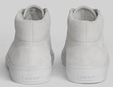 War Saw - Chapter Mid Shoes | White White (Suede)