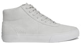 War Saw - Chapter Mid Shoes | White White (Suede)