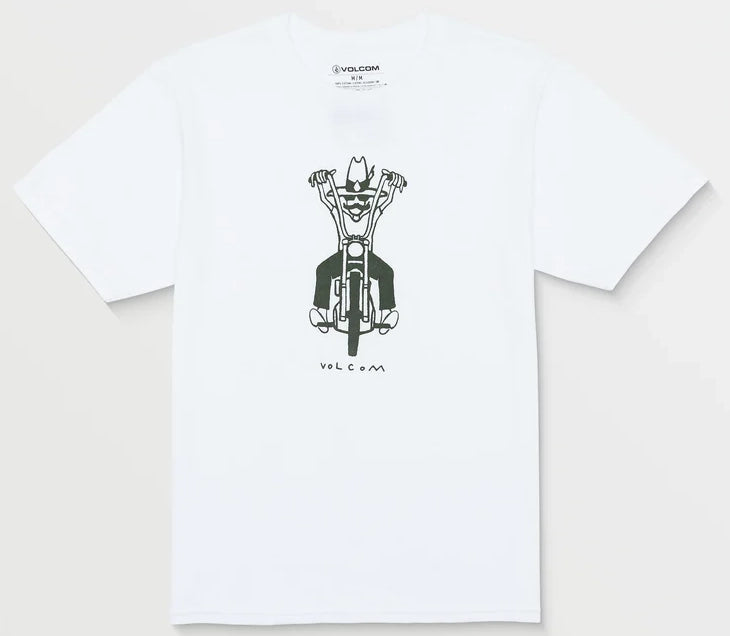 Volcom - Stone Drifter Tee | White – Plusskateshop.com