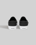 War Saw - Stranger Slip-On Shoes | Black White (Synthetic)