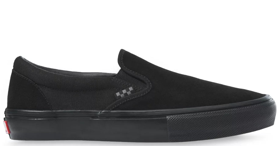 Vans - Skate Slip-On Shoes | Black Black – Plusskateshop.com