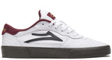 Lakai - Cambridge Shoes | White Leather Gum