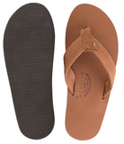 Rainbow - Men's Single Layer Leather Sandals | Classic Tan