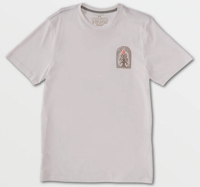 Volcom - Derooted Tee | White – Plusskateshop.com