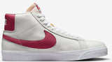 Nike SB - Blazer Mid ISO Shoes | White Sweet Beet