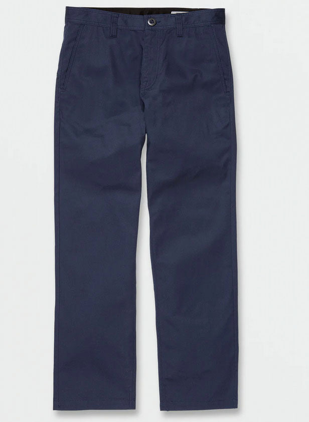 Volcom Frickin Skate Stretch Chino Pants Baja Indigo