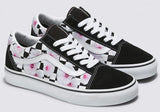 Vans - Old Skool Shoes | Black (Hibiscus Check)