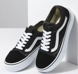 Vans - Old Skool Platform Shoes | Black