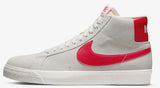Nike SB - Blazer Mid Shoes | White University Red