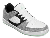 éS - Accel Slim Shoes | Black White Turquoise