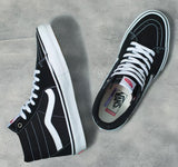 Vans - Skate Sk8-Hi Shoes | Black White