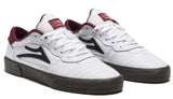 Lakai - Cambridge Shoes | White Leather Gum