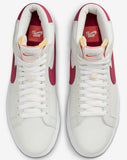 Nike SB - Blazer Mid ISO Shoes | White Sweet Beet