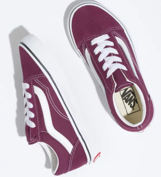 Vans - Kids Old Skool Shoes | Grape – PlusSkateshop.com