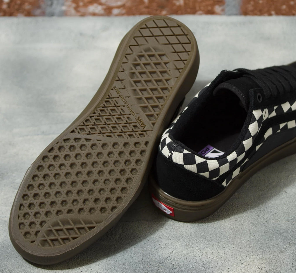 professioneel optellen Vereniging Vans - BMX Old Skool Shoes | Black Gum (Checkerboard) – PlusSkateshop.com