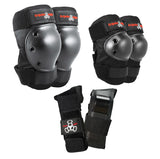 Triple Eight - Saver 3-Pack Pad Set | Black