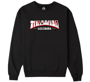 Thrasher - Firme Logo Crew Sweatshirt | Black