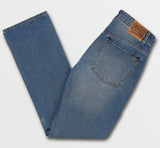 Volcom - Solver Modern Fit Jeans | Middle Broken Blue