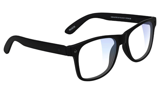 Glassy - Leonard Gamer Glasses | Matte Black / Clear