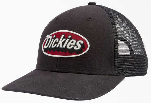 Dickies - Patch Logo Trucker Hat | Black