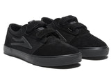 Lakai - Kids Griffin Velcro Shoes | Black Black