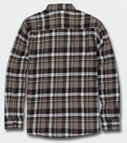 Volcom - Caden Plaid L/S Flannel Shirt | Lead