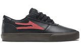 Lakai - Manchester Shoes | Black Dark Gum