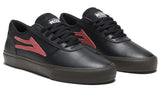 Lakai - Manchester Shoes | Black Dark Gum