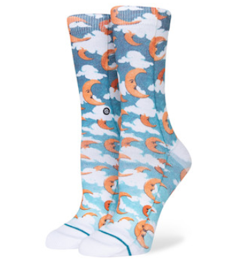 Stance - Lost In A Daydream Crew Socks | White