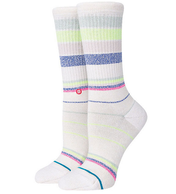 Stance - Happy Thoughts Crew Socks | Off White
