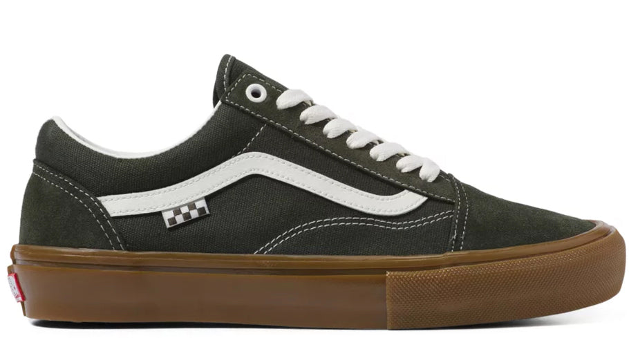 Vans Skate Old Skool Shoes Forest Night Gum