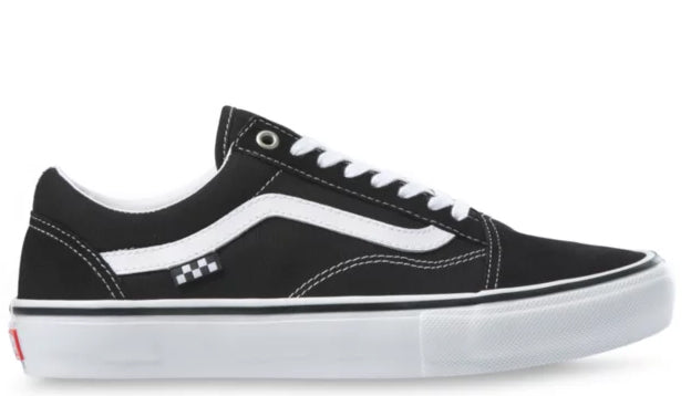 Vans - Skate Old Skool Shoes | Black White – Plusskateshop.com display picture 3