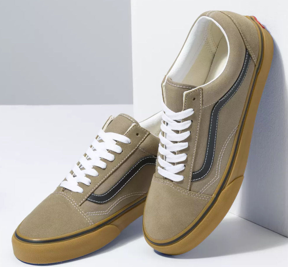 Vans - Old Shoes | Timberwolf (Gum) – PlusSkateshop.com