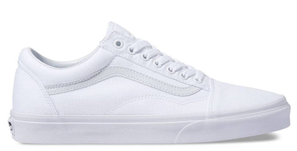 Vans - Skool Shoes | True White – PlusSkateshop.com