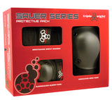 Triple Eight - Saver 3-Pack Pad Set | Black