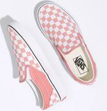 Vans - Classic Slip-On Shoes | Rosette White (Checkerboard)