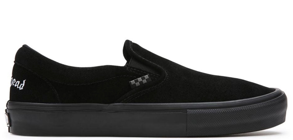 Vans Skate Slip-On Shoes | Black (Motörhead) – PlusSkateshop.com