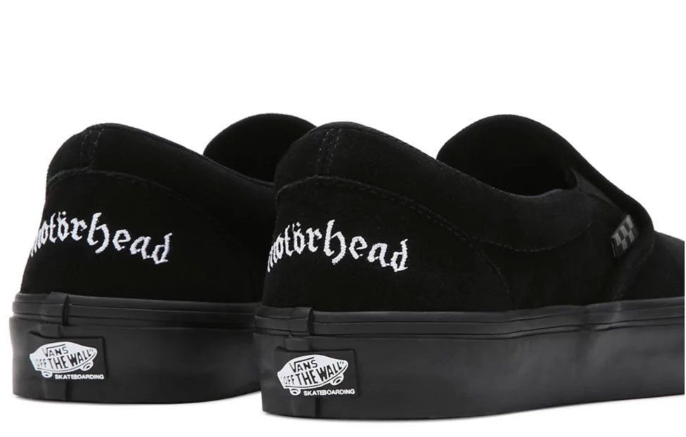 Vans - Skate Slip-On | Black (Motörhead) –