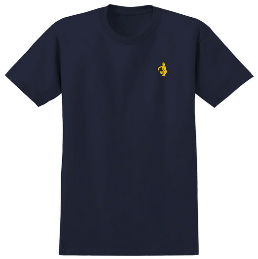 Krooked - Embroidered Shmoo Tee | Navy