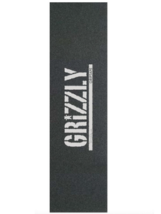 Grizzly - Torey Stamp 9" Griptape | Black White