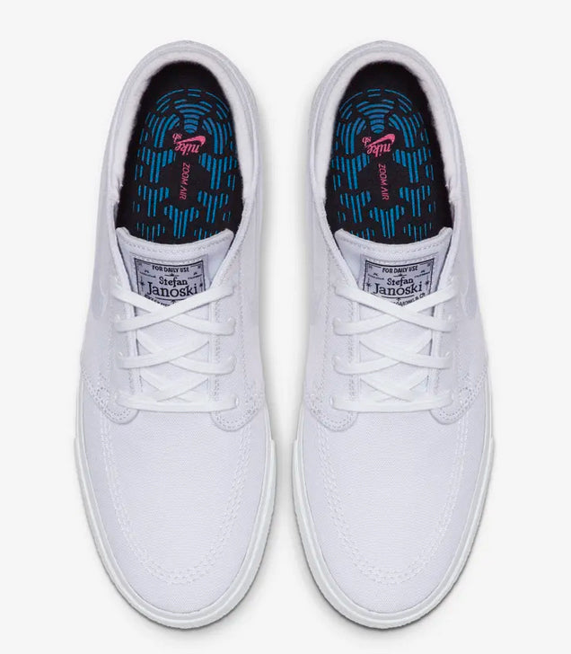 Nike sb stefan janoski white canvas Outlet