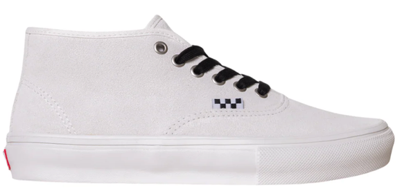 Vans - Skate Authentic Mid Shoes | Blanc De Blanc