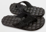 Volcom - Recliner Sandals | Black Destructo