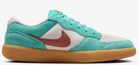 Nike SB Force 58 Shoes Green Frost Dark Russet Plusskateshop