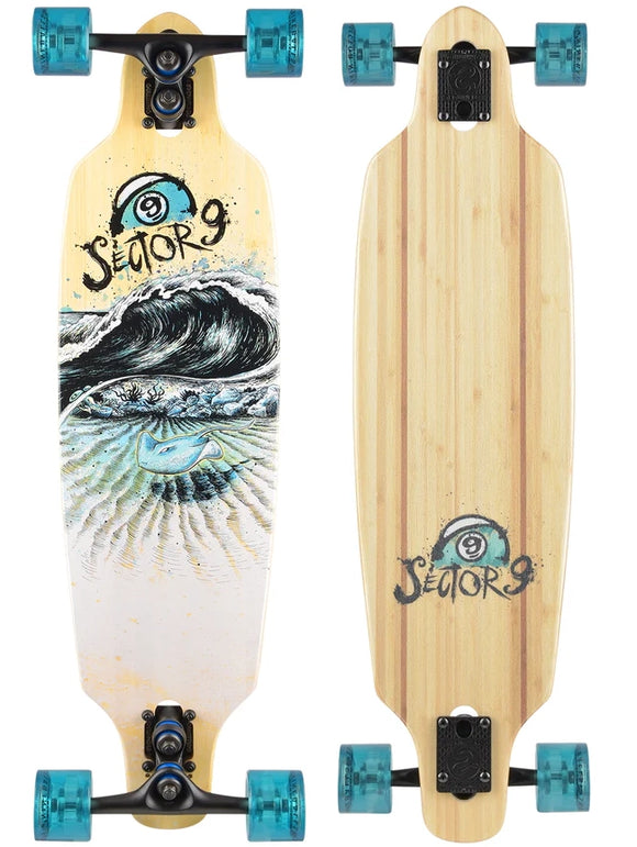 Santa Cruz - Screaming Hand Check Surf Skate Carver Cruzer 9.8