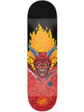 Santa Cruz x Stranger Things - Hellfire Club 8.25" Deck