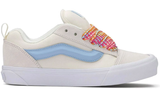 Vans - Knu Skool Shoes | Beige Blue (Oversized Lace)