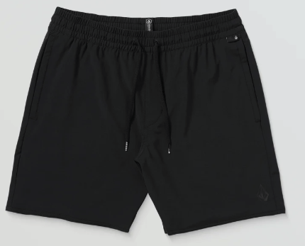 Volcom - Nomoly Elastic Waist Shorts | Black