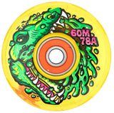 Slime Balls - Gator Swamp Spew Light Ups 60.5mm 78a Wheels | Yellow